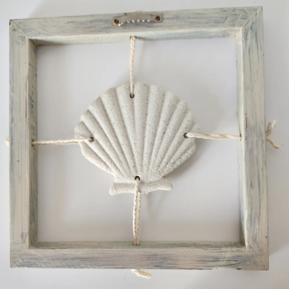 Rustic White Star Wall Decor - Picture 3 of 8